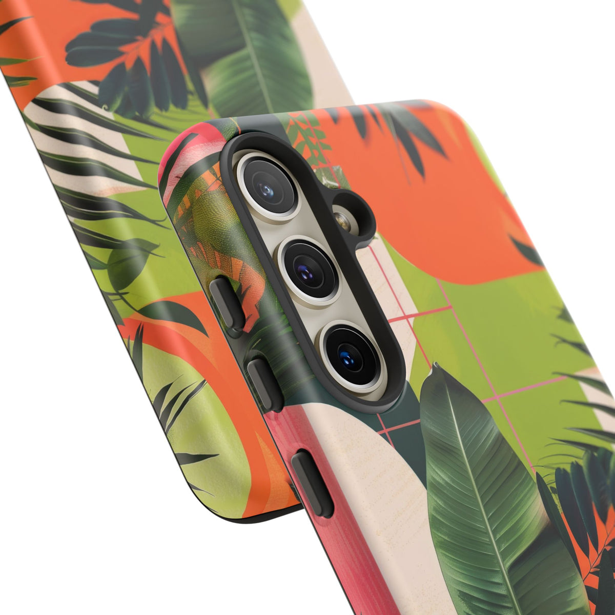 Jungle Collage Phone Case – Vibrant & Durable Nature-Inspired Protection