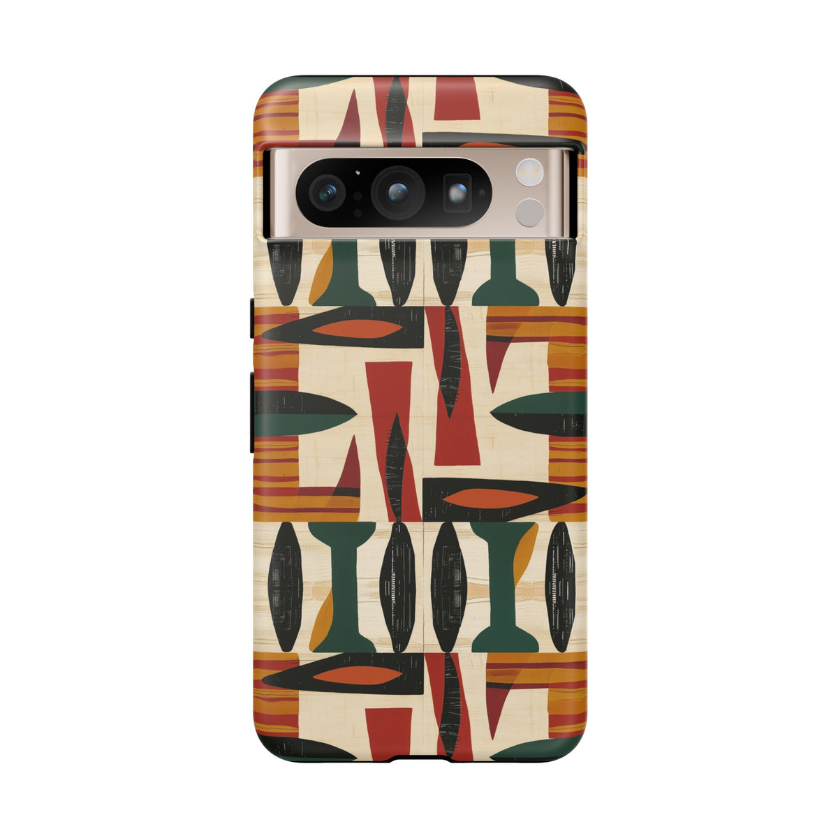 Stylish African Pattern Phone Case – Unique and Vibrant Protection 196