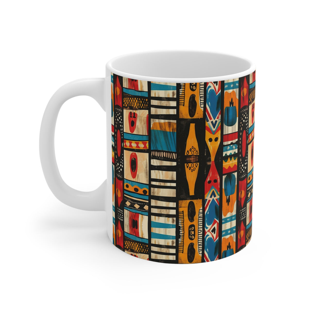 All-Over African Pattern Coffee Mug 526