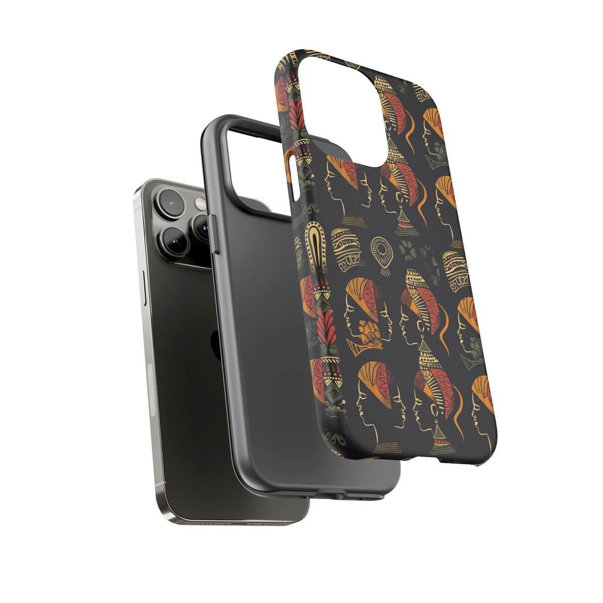 Stylish African Pattern Phone Case – Unique and Vibrant Protection 244