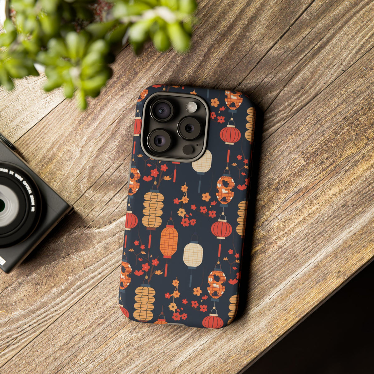 Japanese Pattern Phone Case – Elegant & Timeless Design for Your Phone 027