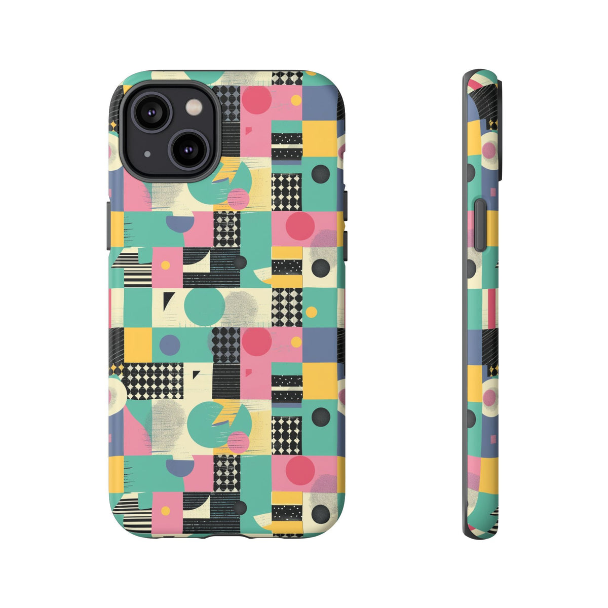 Retro 80s Seamless Phone Case – Vintage Style Meets Modern Protection 289