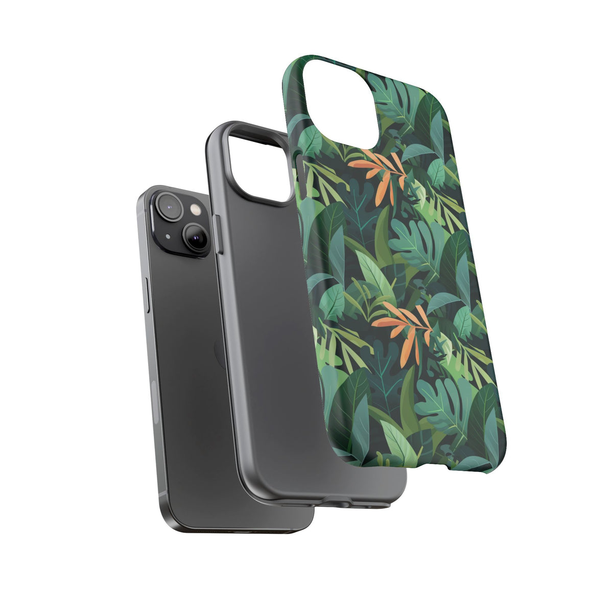 Jungle Pattern Phone Case – Exotic & Lush Design for Your Phone 341