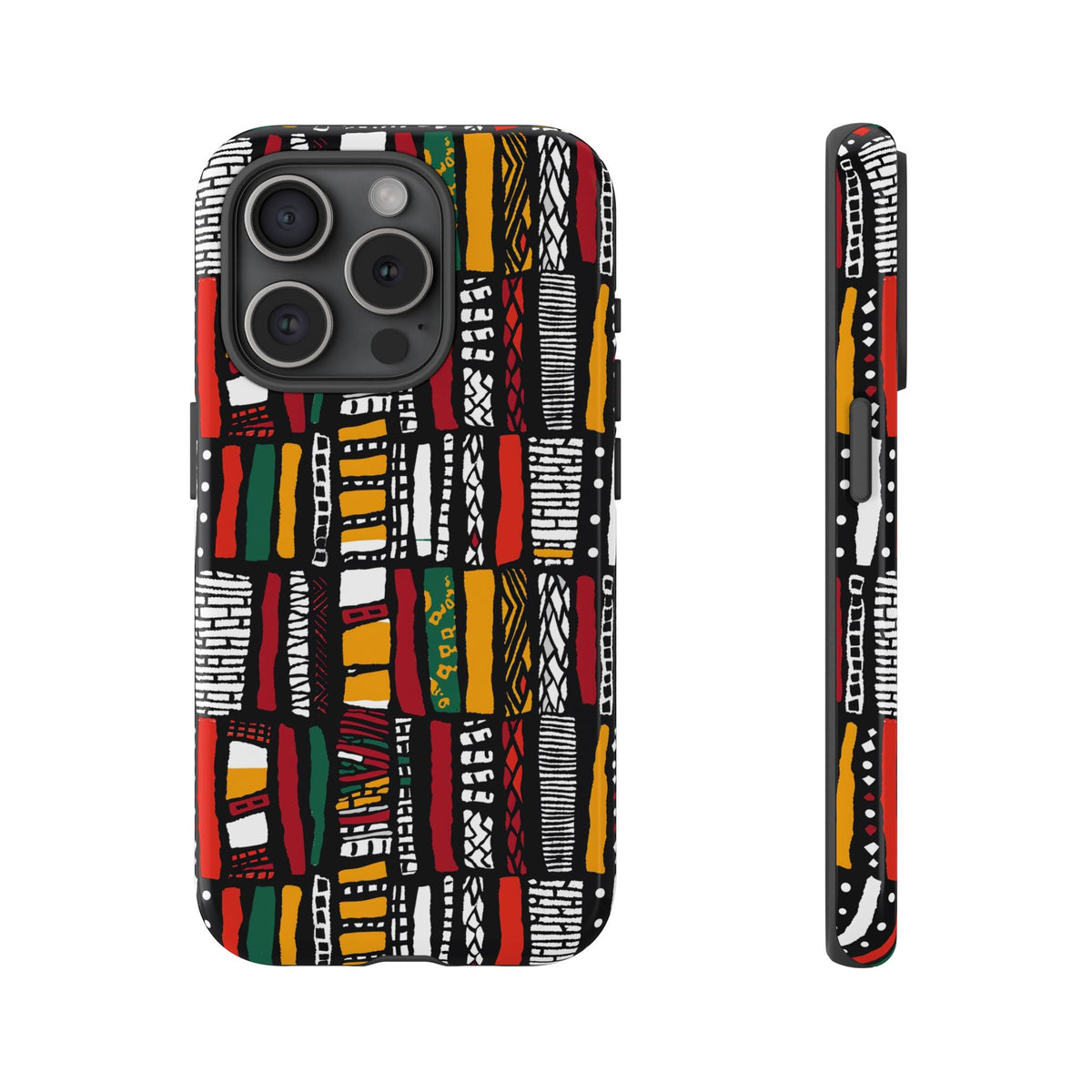 Stylish African Pattern Phone Case – Unique and Vibrant Protection 212