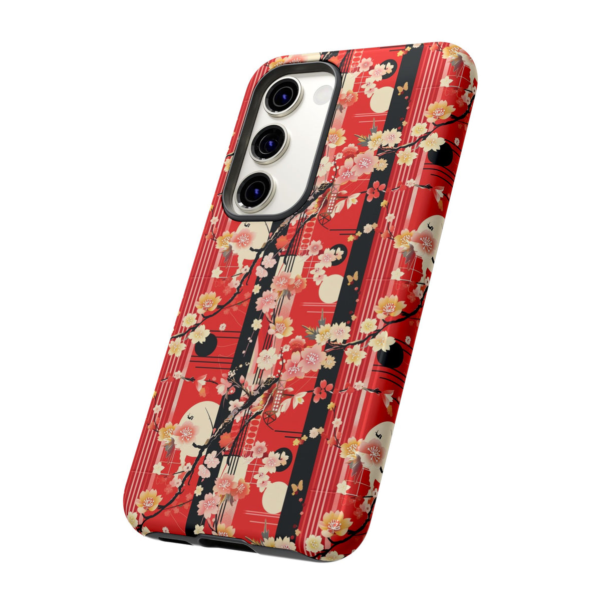 Japanese Pattern Phone Case – Elegant & Timeless Design for Your Phone 026