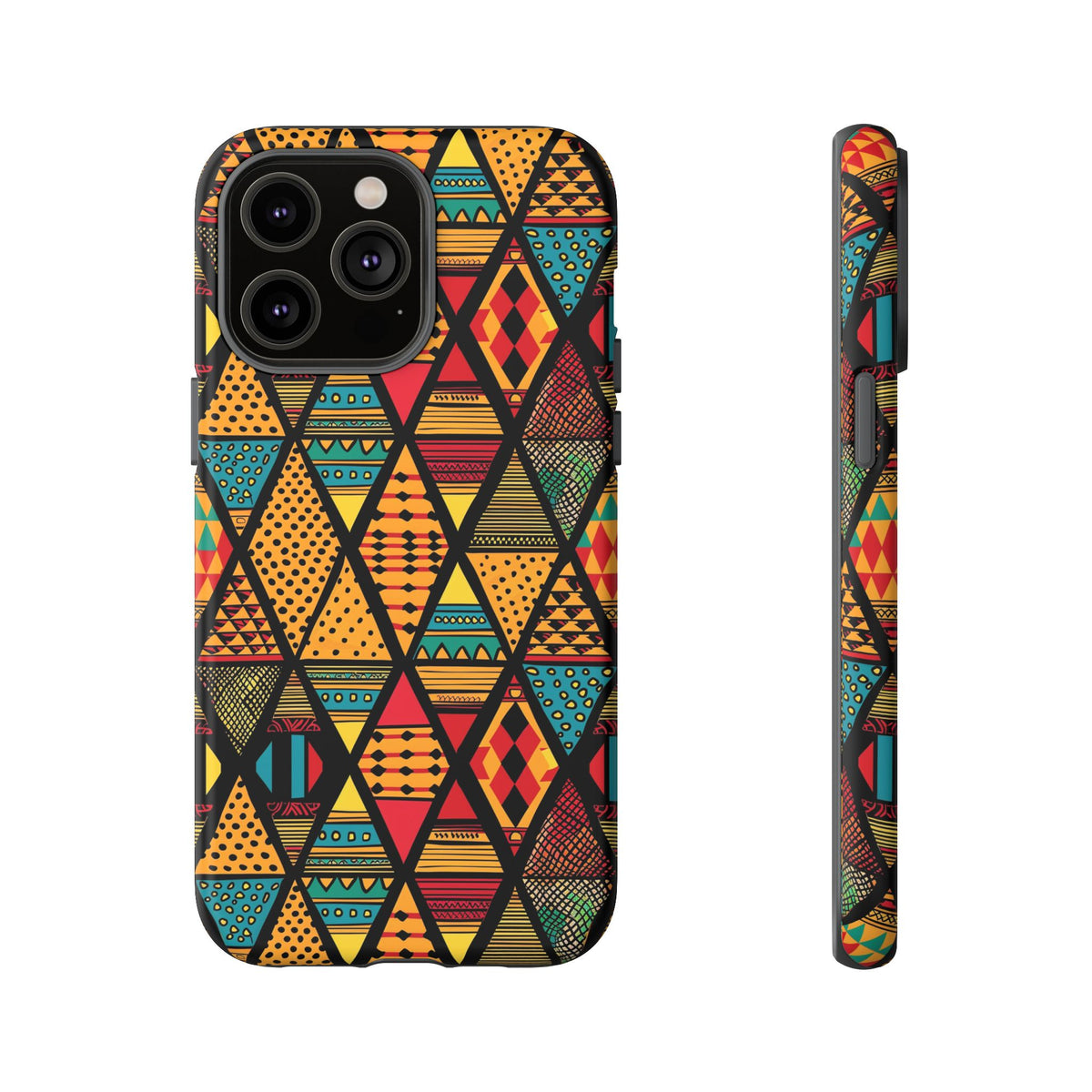 Stylish African Pattern Phone Case – Unique and Vibrant Protection 178