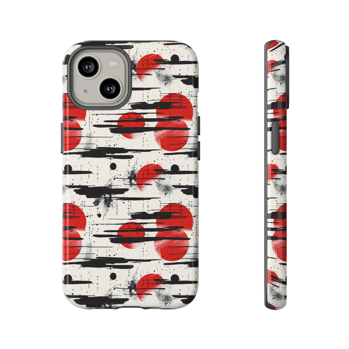 Japanese Pattern Phone Case – Elegant & Timeless Design for Your Phone 053