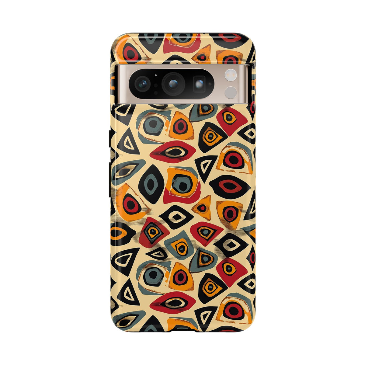 Stylish African Pattern Phone Case – Unique and Vibrant Protection 167