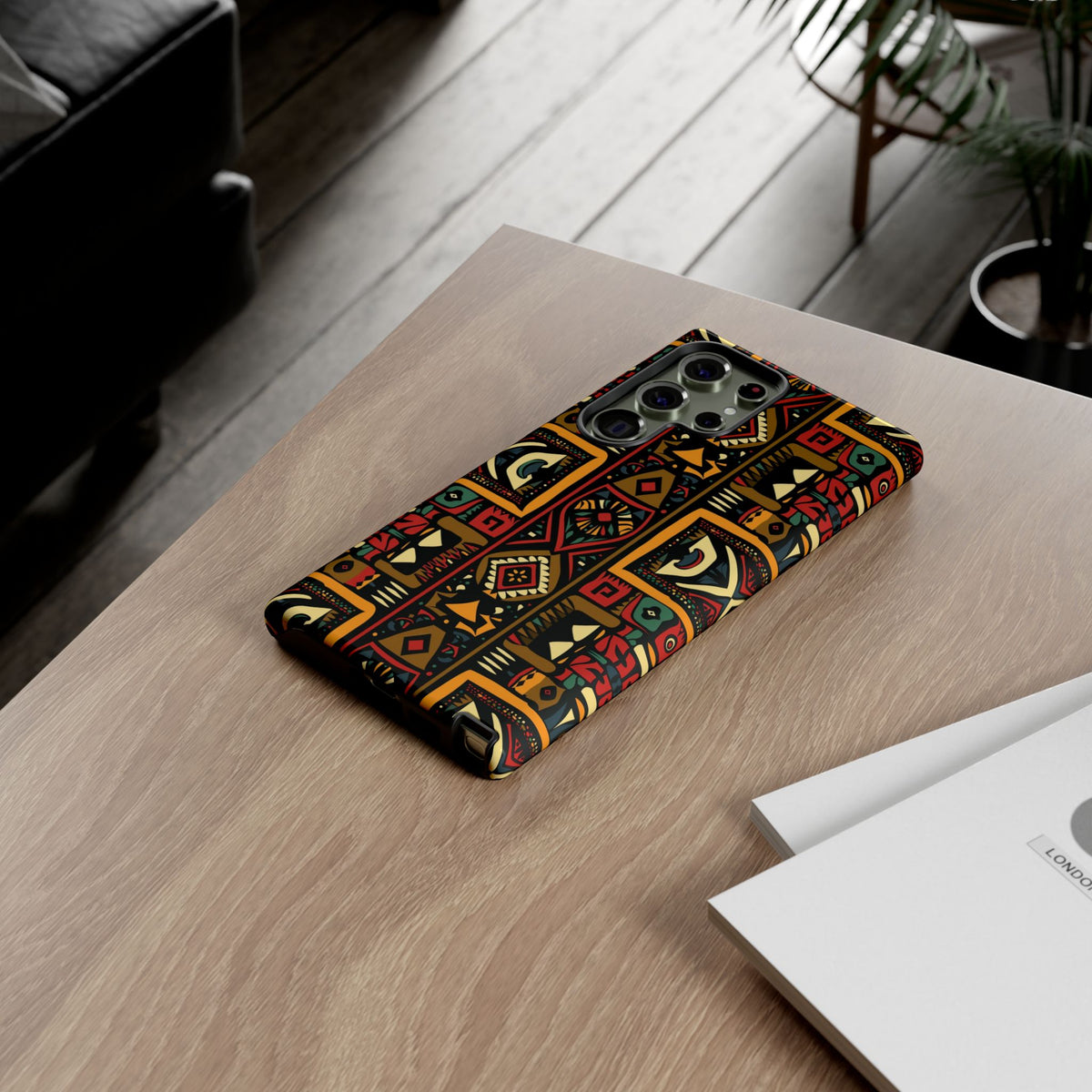 Stylish African Pattern Phone Case – Unique and Vibrant Protection 164