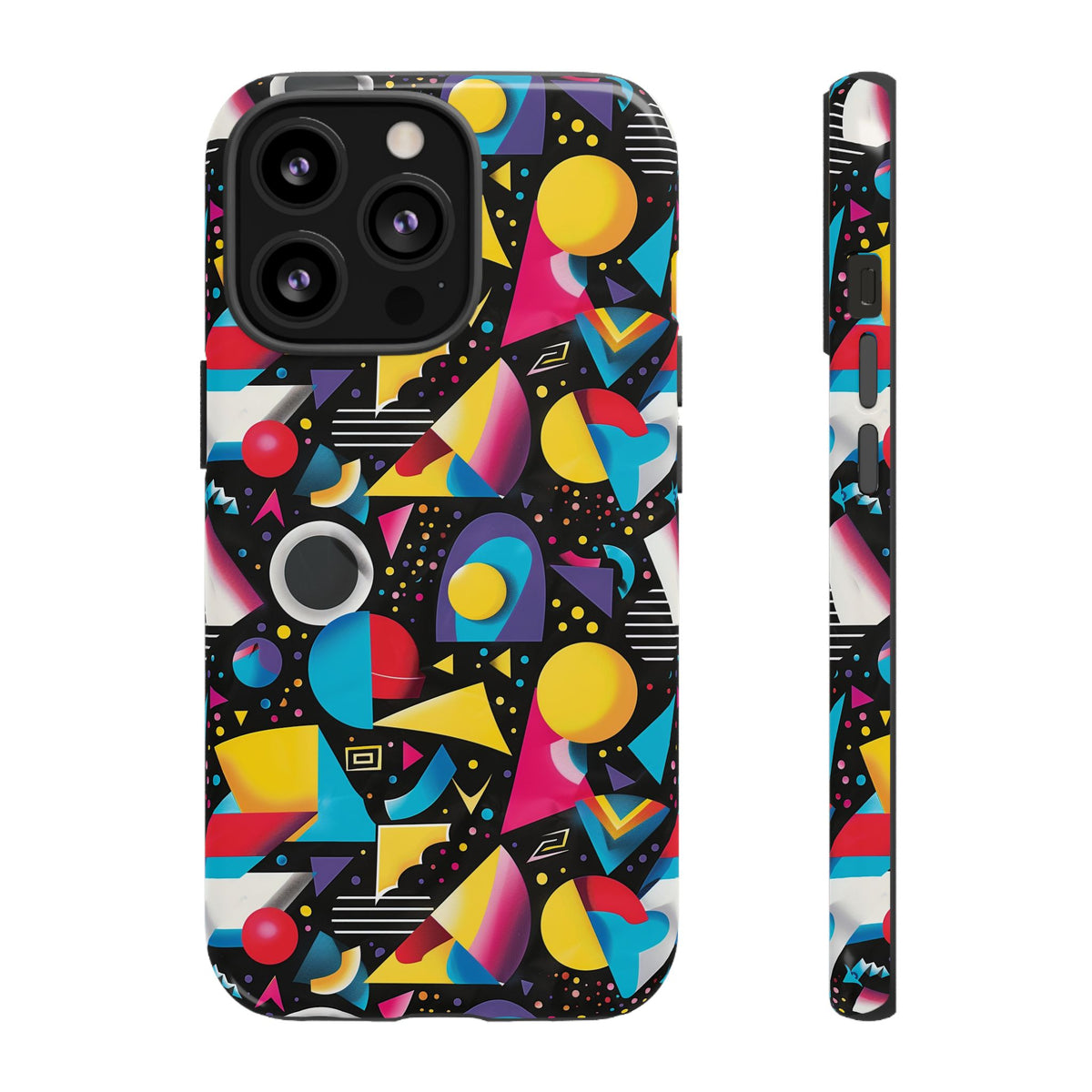 Retro 80s Seamless Phone Case – Vintage Style Meets Modern Protection 093