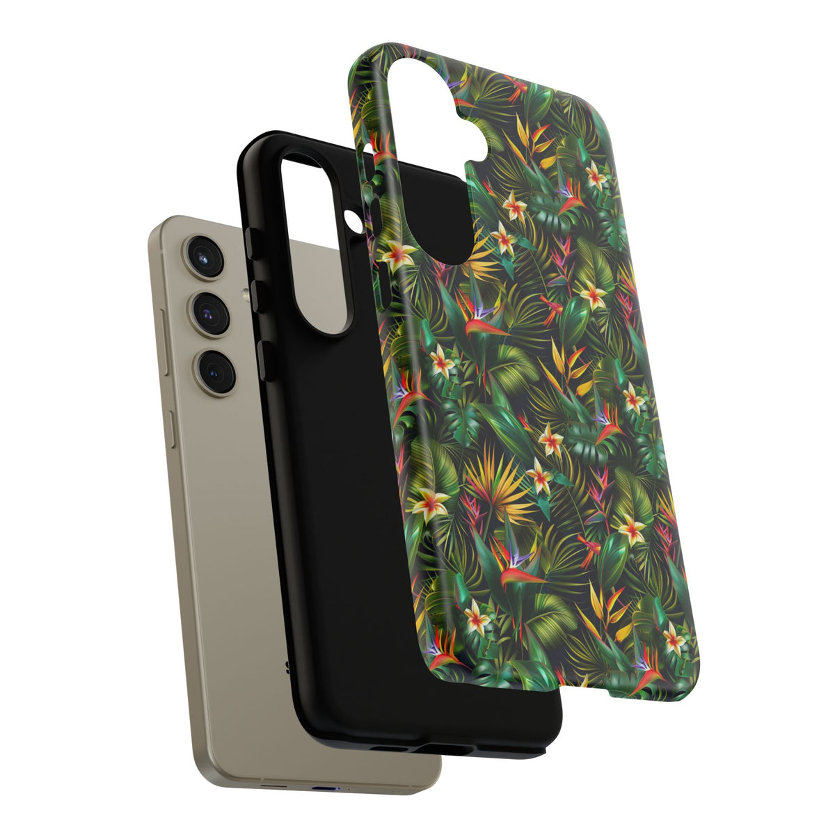 Jungle Pattern Phone Case – Exotic & Lush Design for Your Phone 348