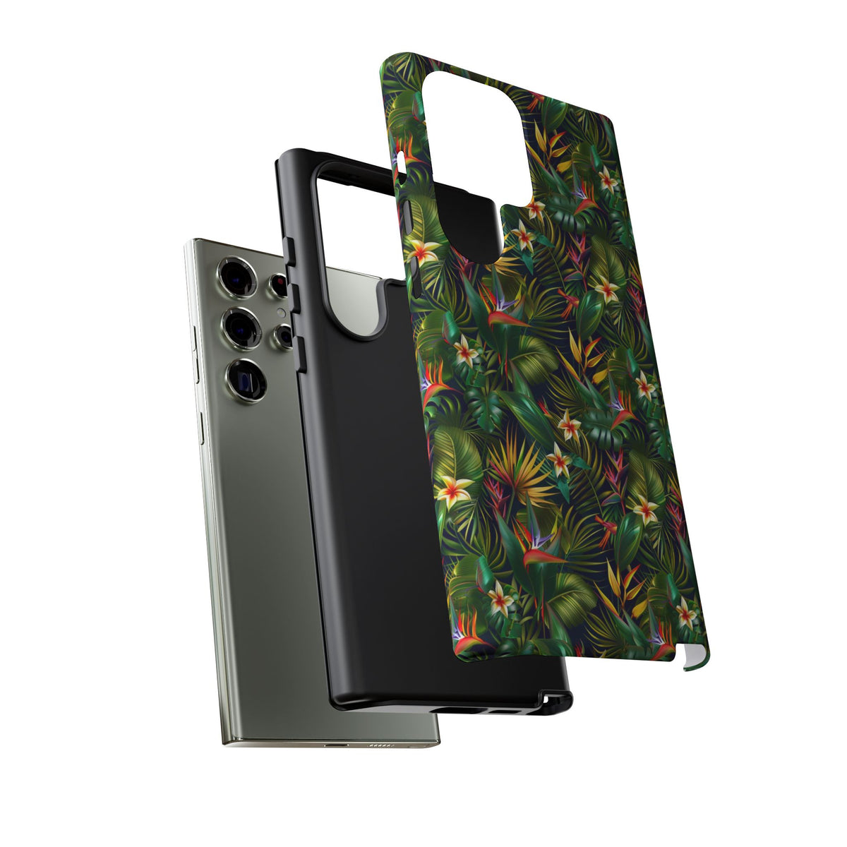 Jungle Pattern Phone Case – Exotic & Lush Design for Your Phone 348