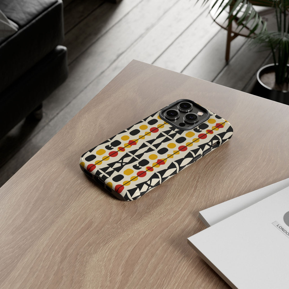 Stylish African Pattern Phone Case – Unique and Vibrant Protection 194
