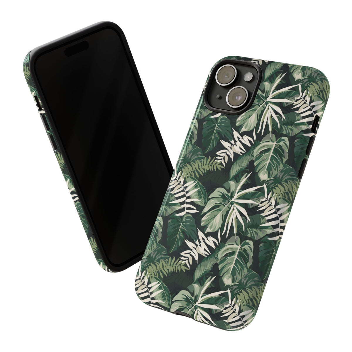 Jungle Pattern Phone Case – Exotic & Lush Design for Your Phone 351