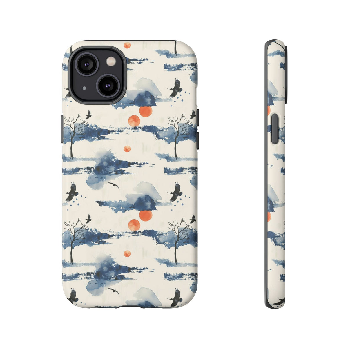 Japanese Pattern Phone Case – Elegant & Timeless Design for Your Phone 030