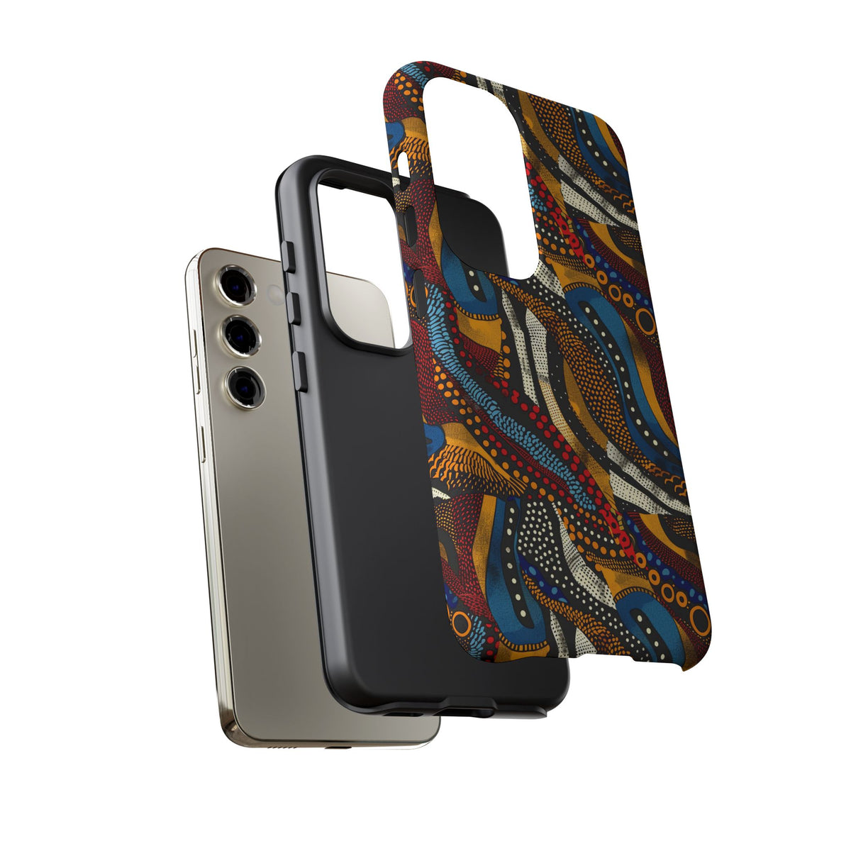 Stylish African Pattern Phone Case – Unique and Vibrant Protection 140
