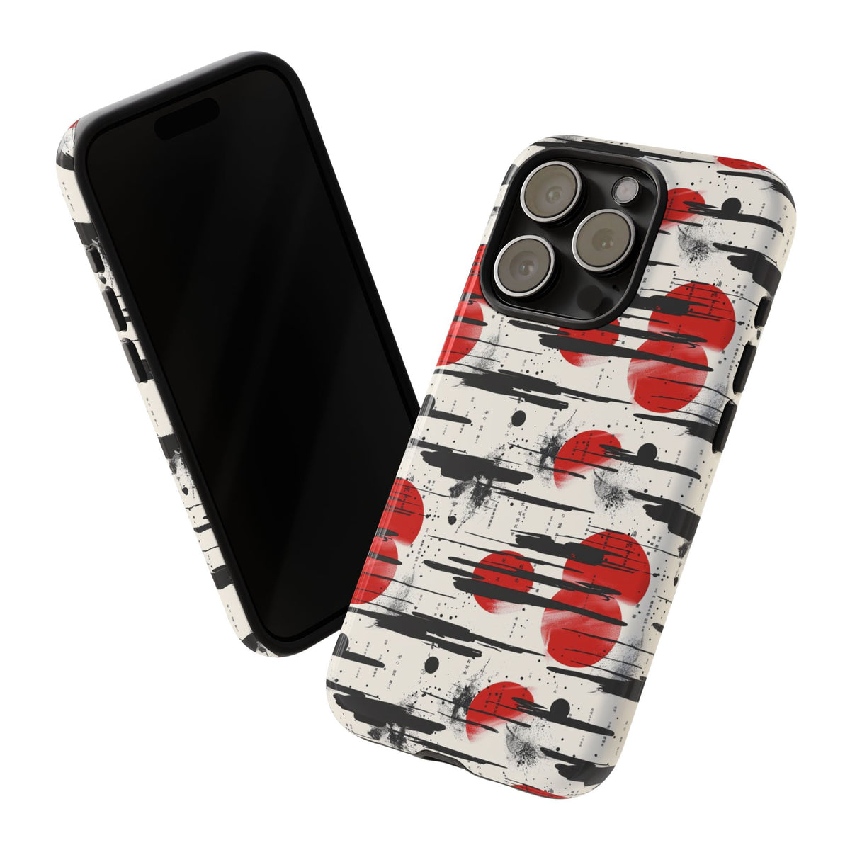 Japanese Pattern Phone Case – Elegant & Timeless Design for Your Phone 053