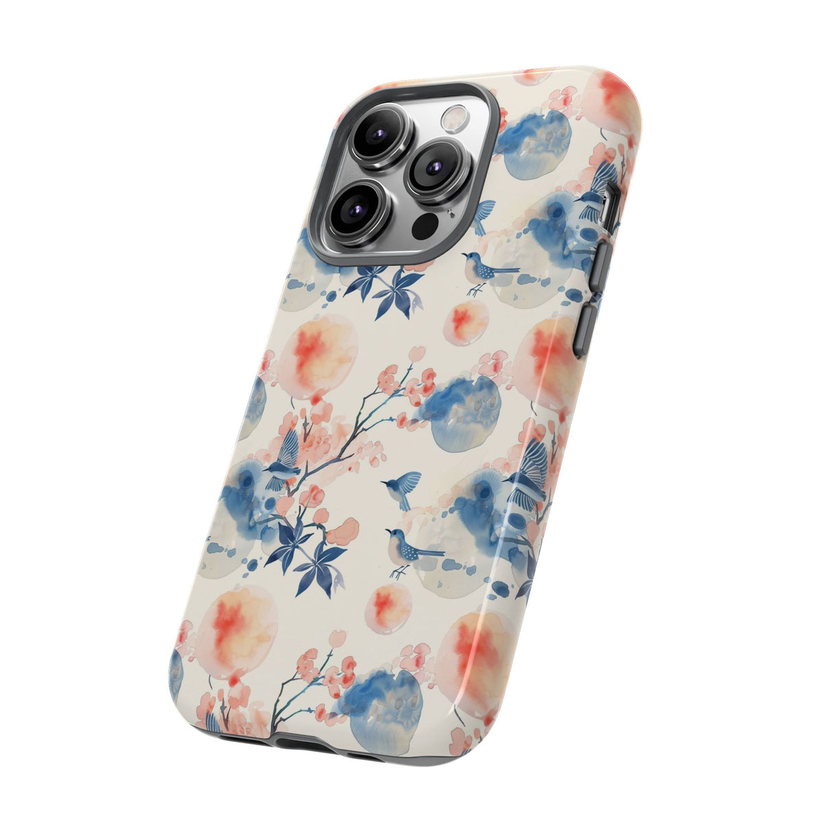 Japanese Pattern Phone Case – Elegant & Timeless Design for Your Phone 083