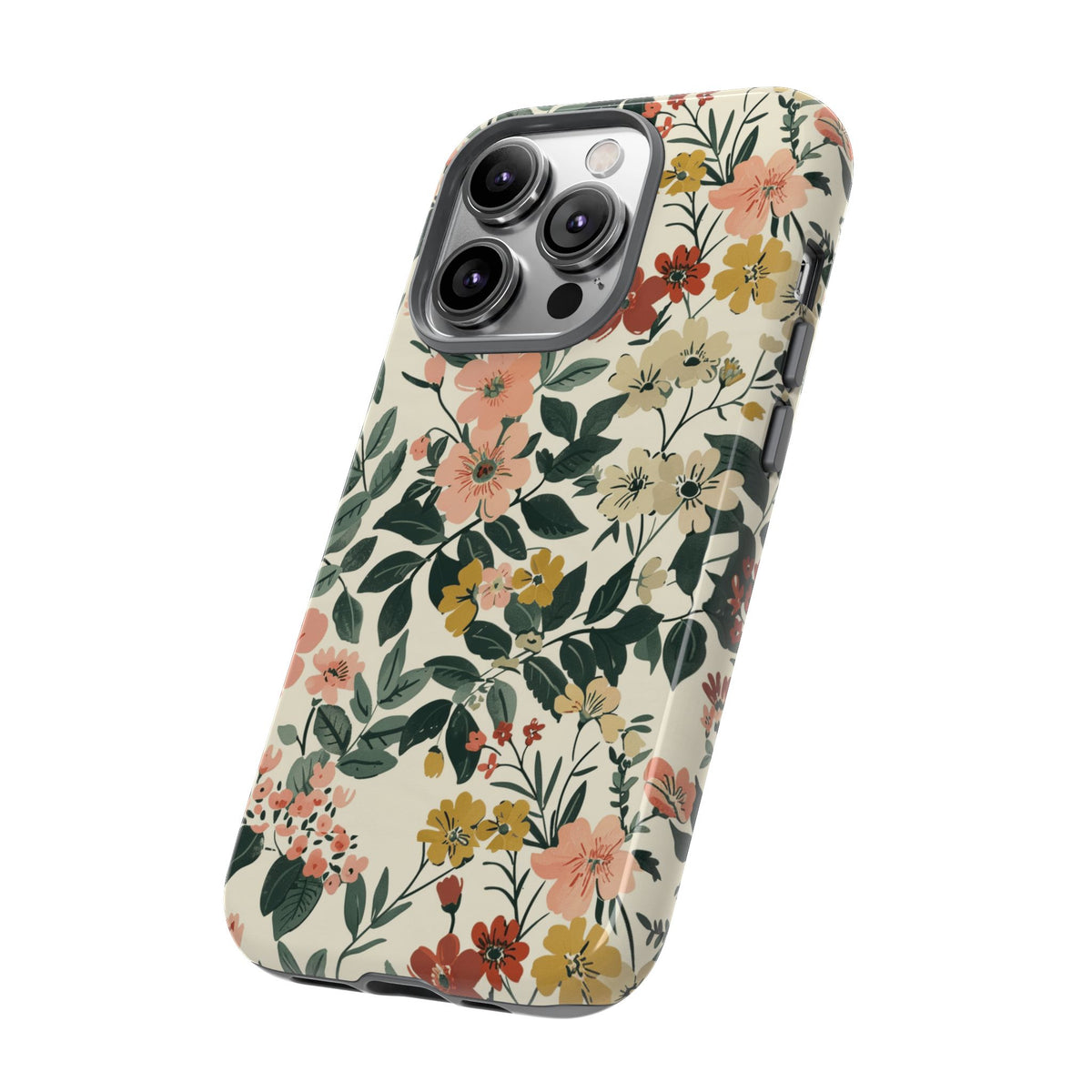 Flower-Themed Phone Case – Elegant Protection with a Floral Twist