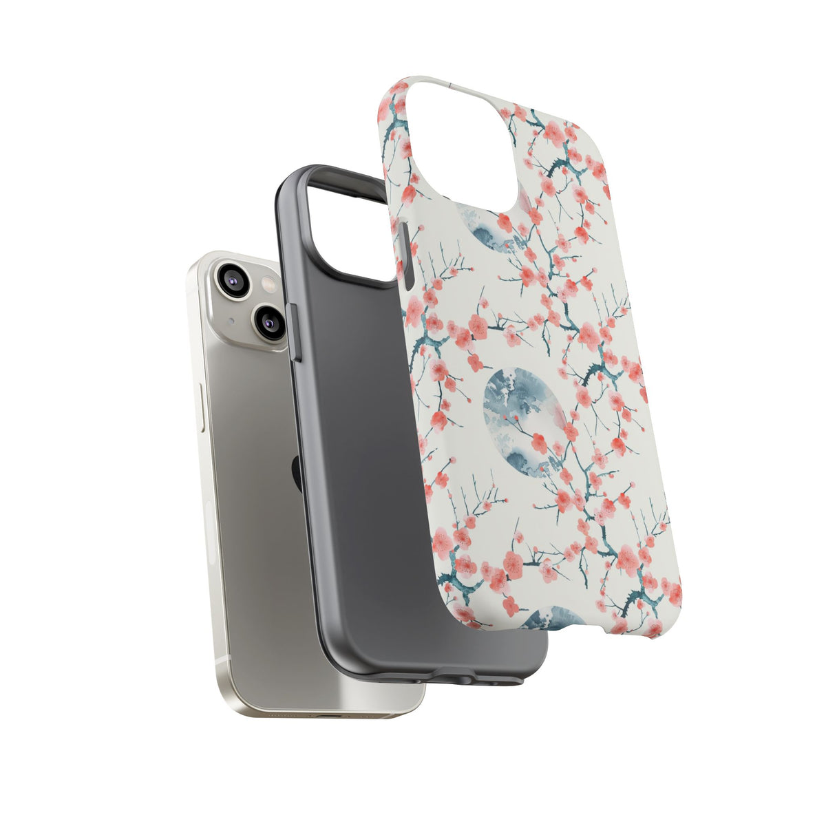 Japanese Pattern Phone Case – Elegant & Timeless Design for Your Phone 081