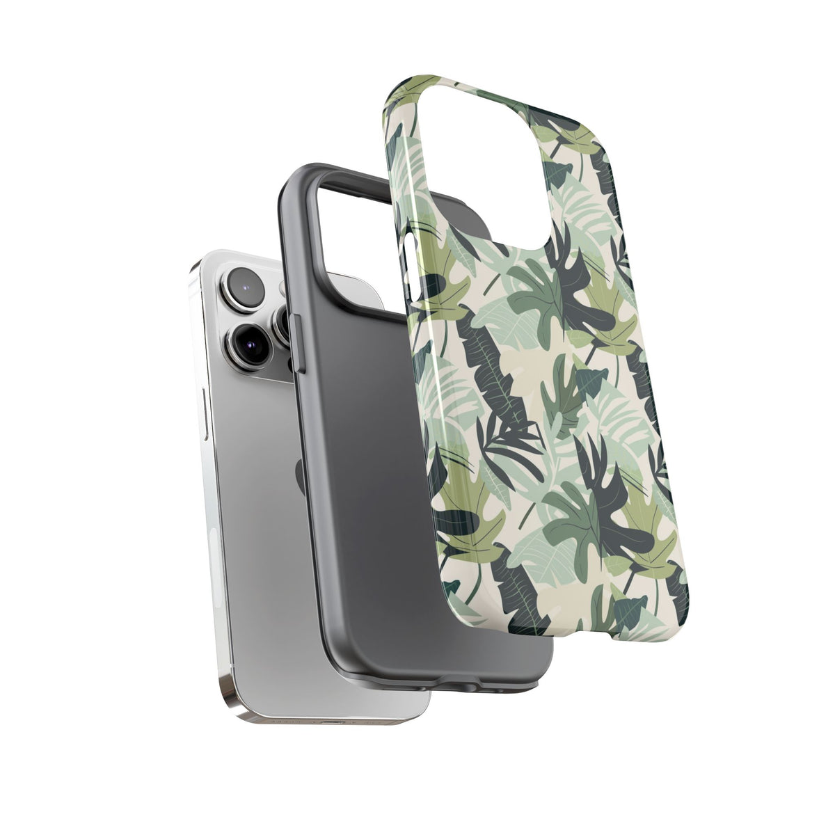 Jungle Pattern Phone Case – Exotic & Lush Design for Your Phone 329