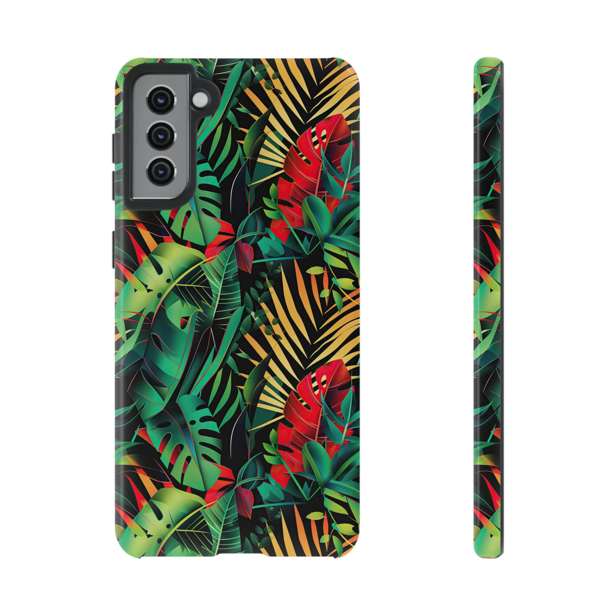 Jungle Collage Phone Case – Vibrant & Durable Nature-Inspired Protection