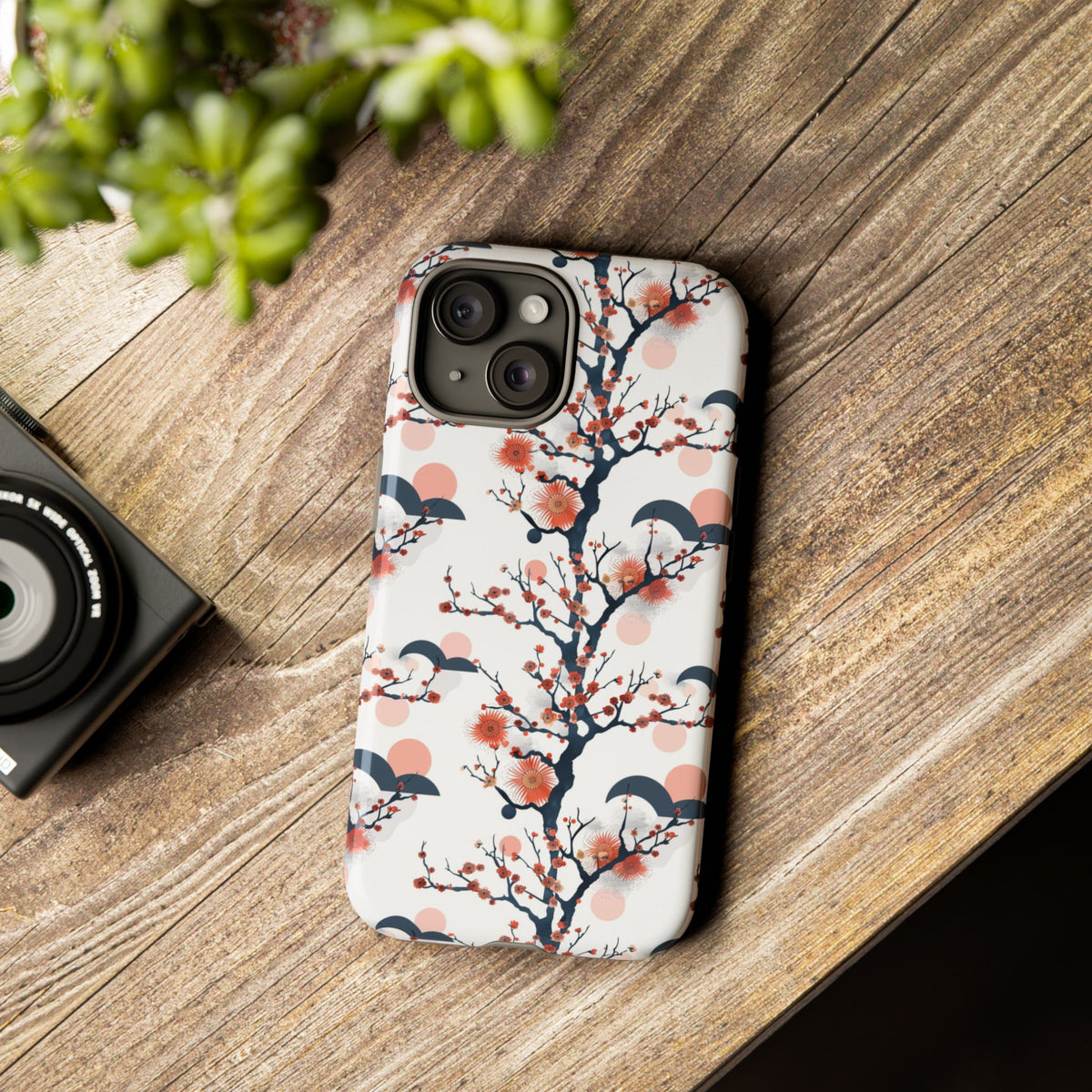 Japanese Pattern Phone Case – Elegant & Timeless Design for Your Phone 029