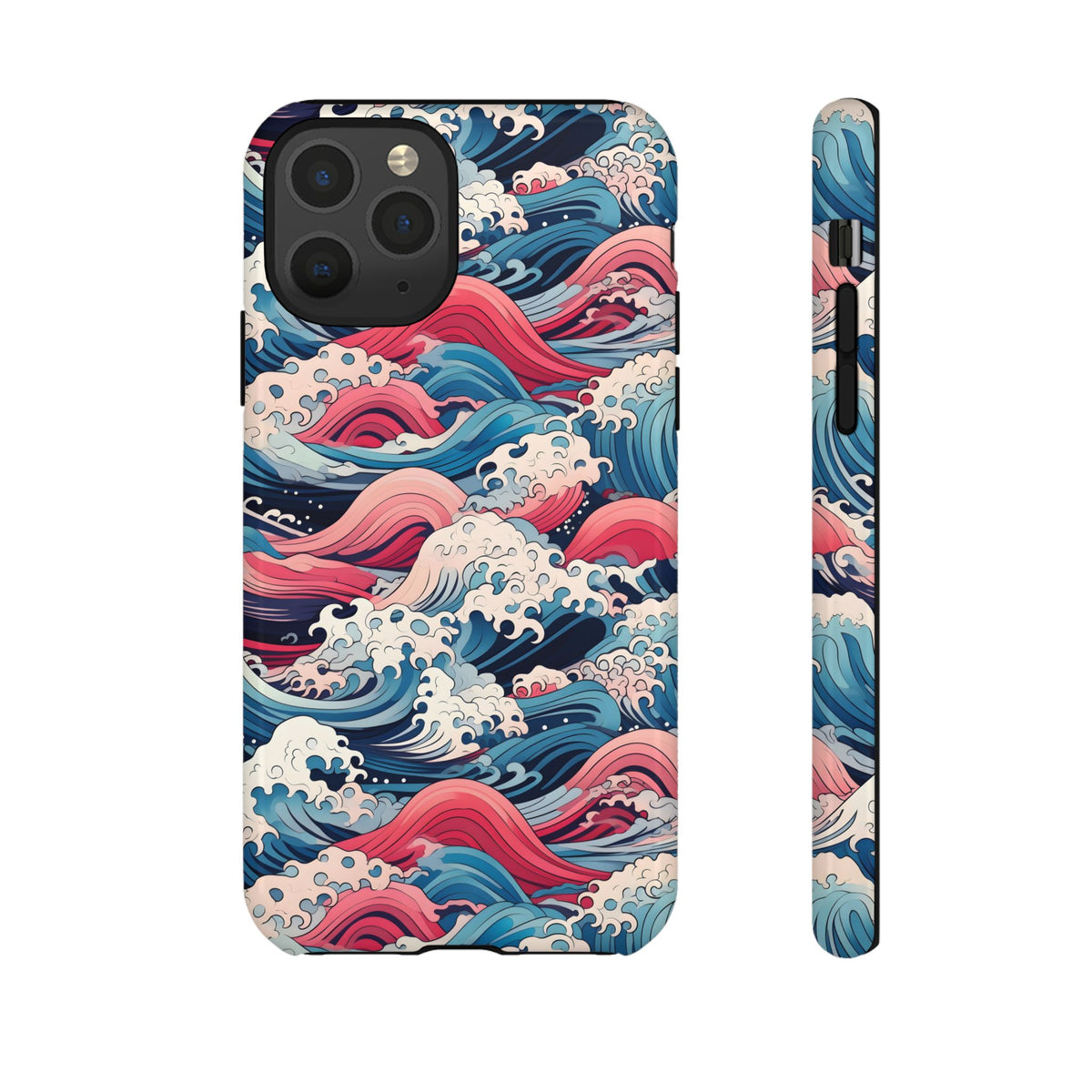 Japanese Waves Phone Case – Embrace Timeless Elegance with Classic Design 3