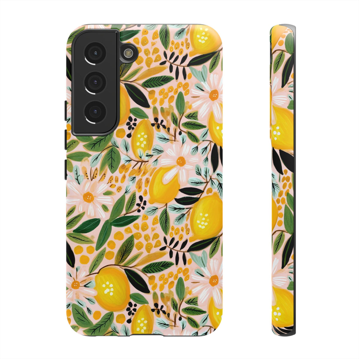 Cute Summer Lemons Phone Case – Refreshing Citrus Design for Your Phone 2