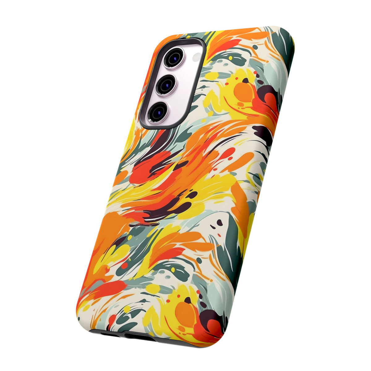 Abstract Painting Design Phone Case – Modern Art-Inspired Phone Cover 5