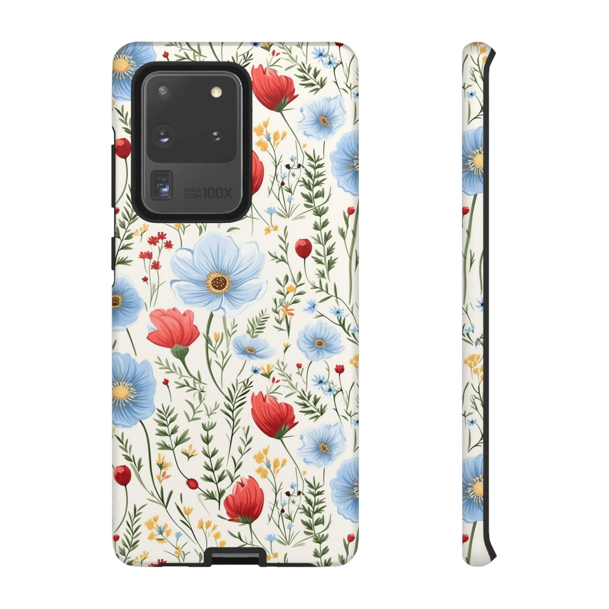 Wildflower Design Phone Case – Beautiful Nature-Inspired Floral Pattern