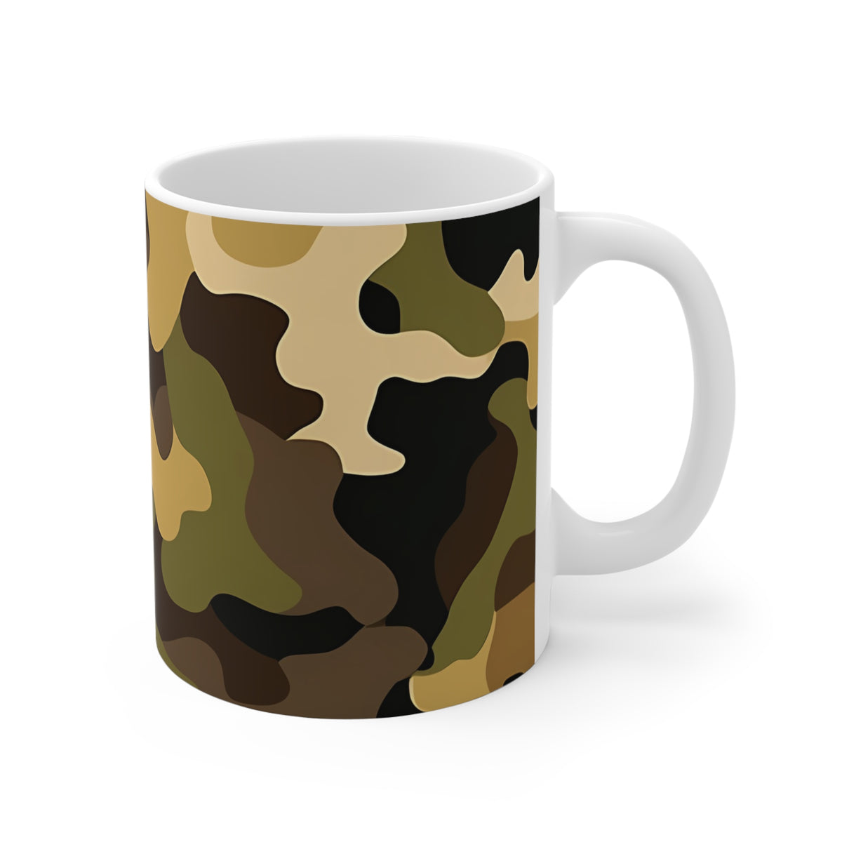 All-Over Camouflage Pattern Coffee Mug 375