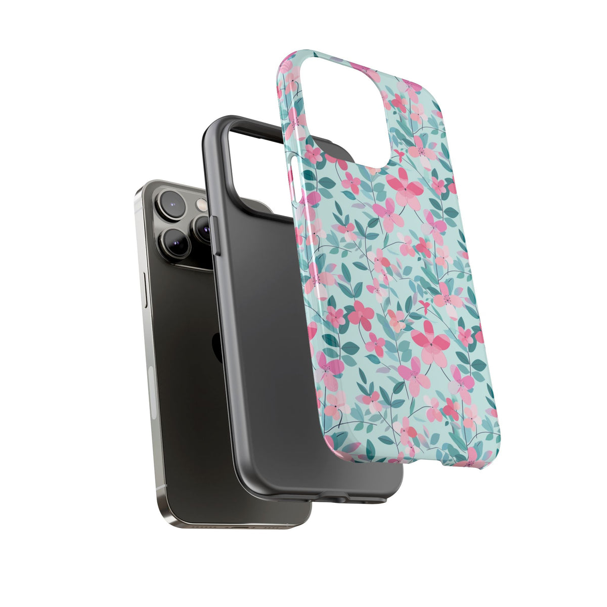 Spring Pattern Phone Case – Fresh & Vibrant Design for Your Phone 412