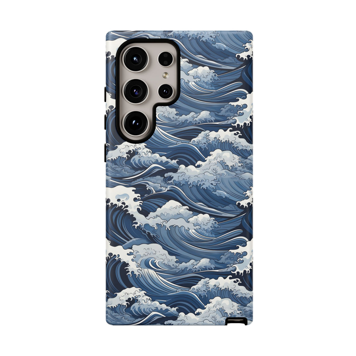 Japanese Waves Phone Case – Embrace Timeless Elegance with Classic Design