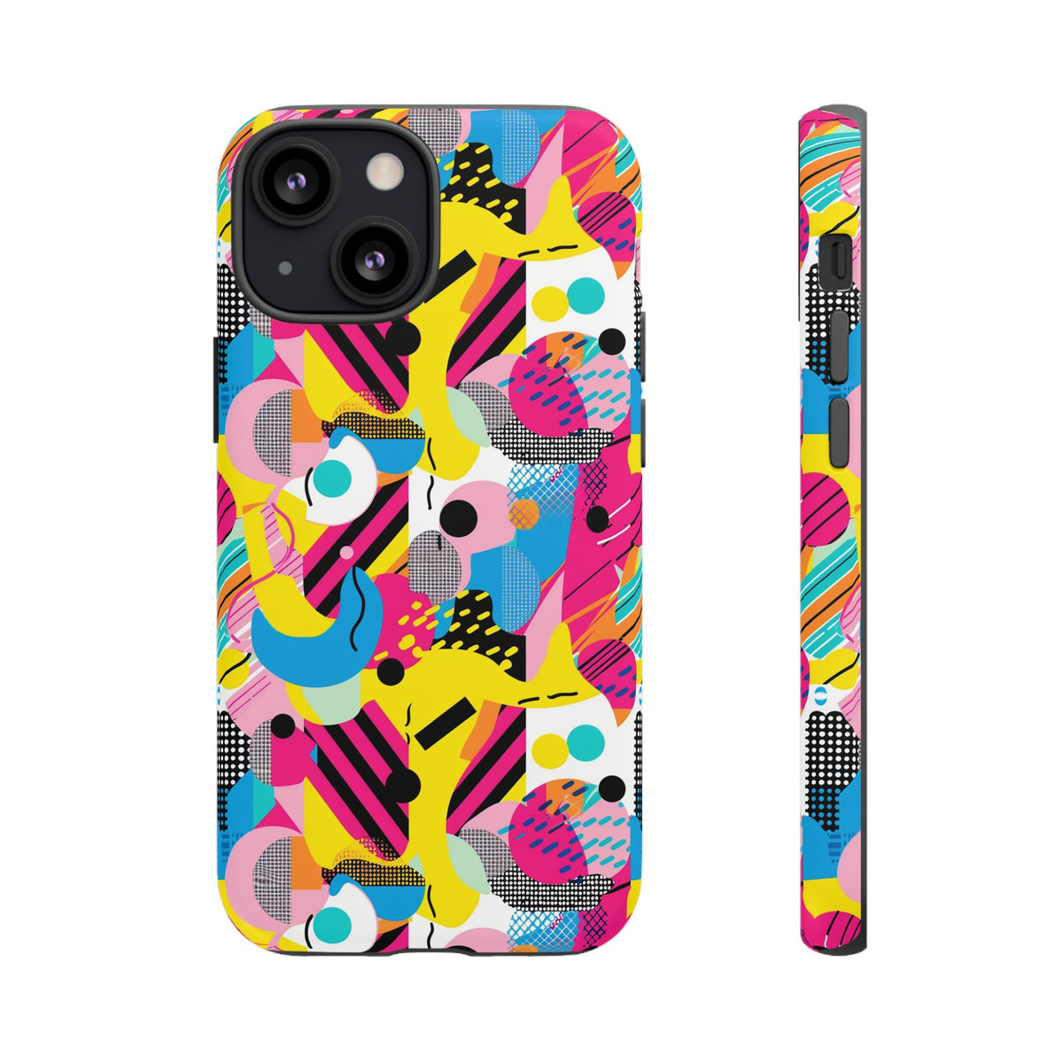 Retro 80s Seamless Phone Case – Vintage Style Meets Modern Protection 091