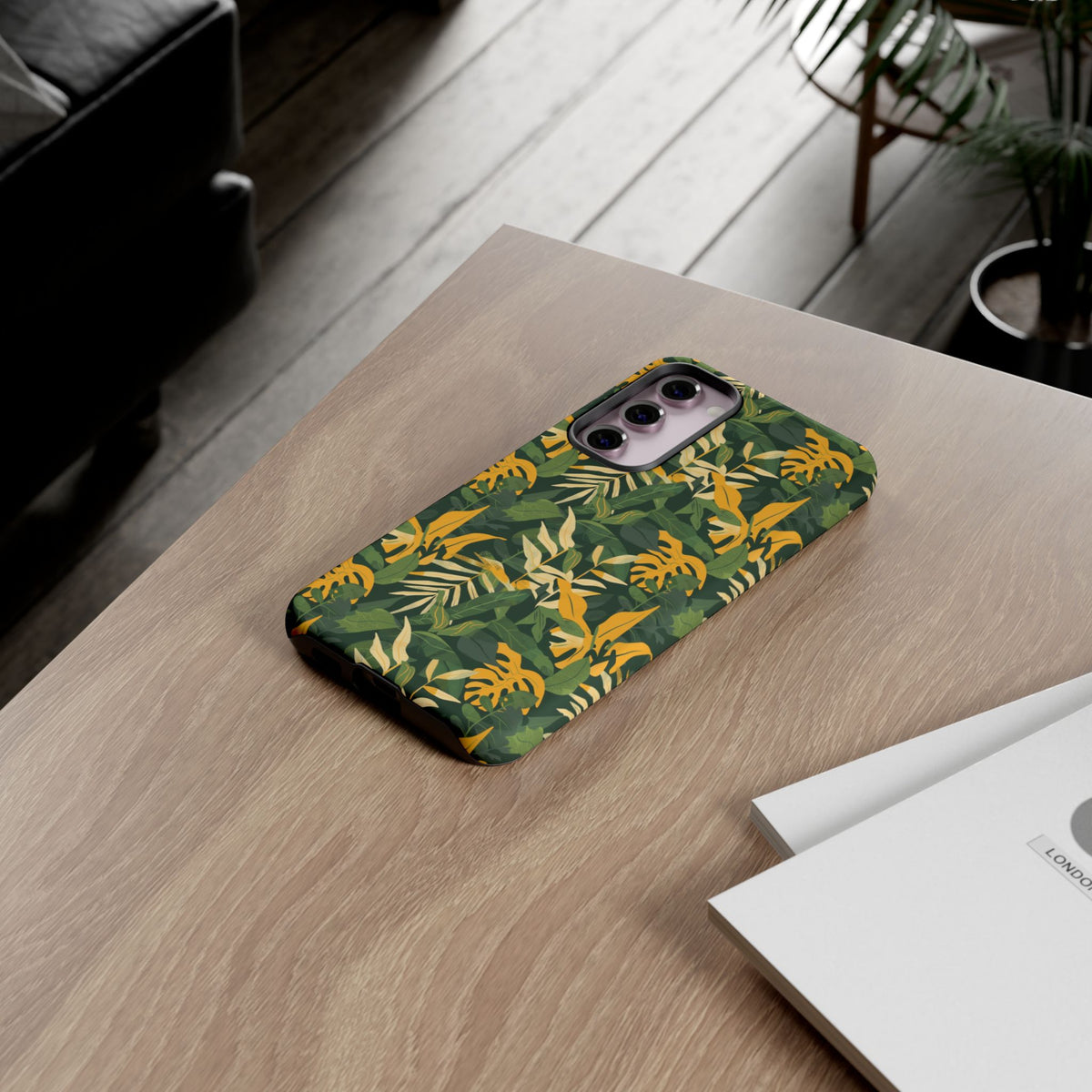 Jungle Pattern Phone Case – Exotic & Lush Design for Your Phone 347