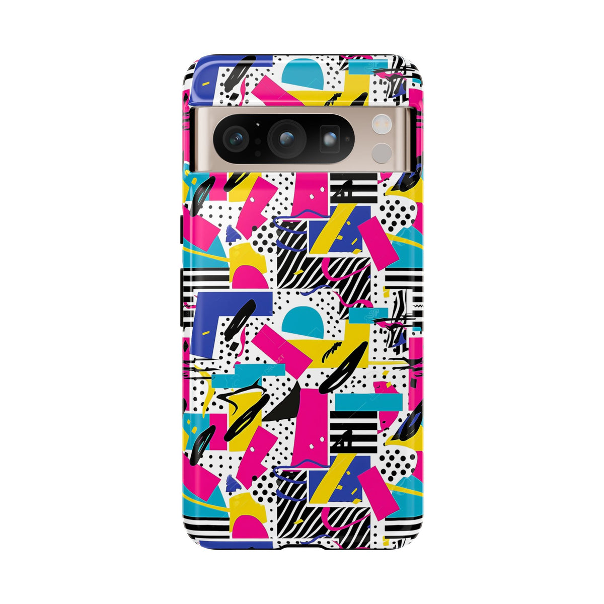 Retro 80s Seamless Phone Case – Vintage Style Meets Modern Protection 258