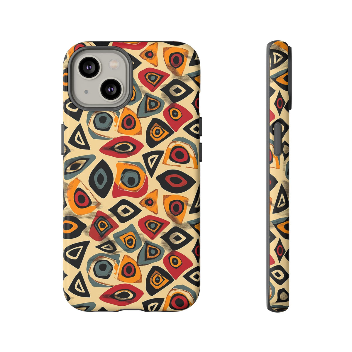 Stylish African Pattern Phone Case – Unique and Vibrant Protection 167