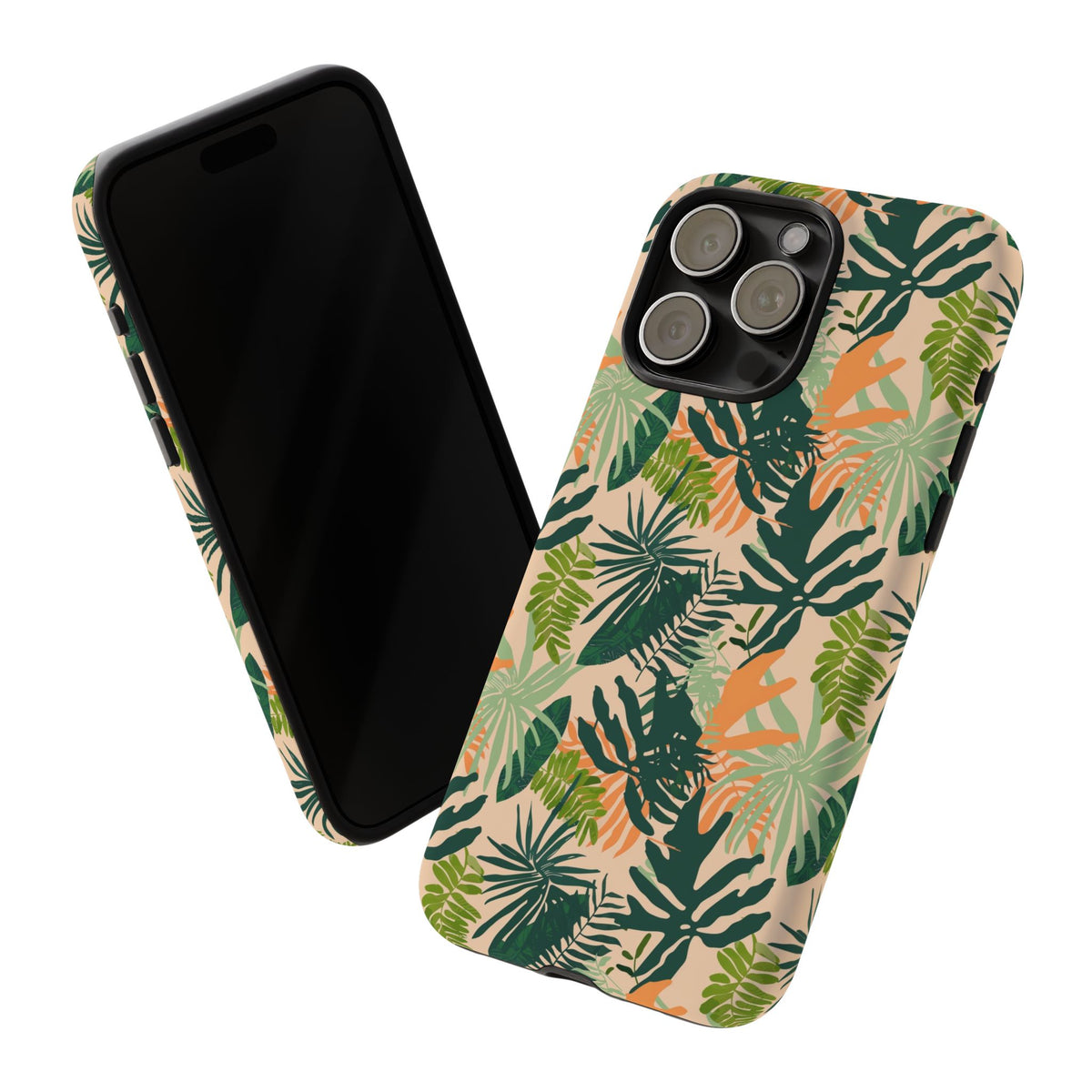 Jungle Pattern Phone Case – Exotic & Lush Design for Your Phone 353