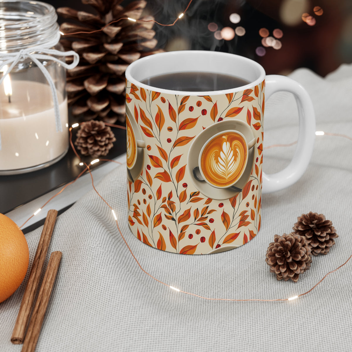 Coffee-Themed Coffee Mug - Sip in Style 208