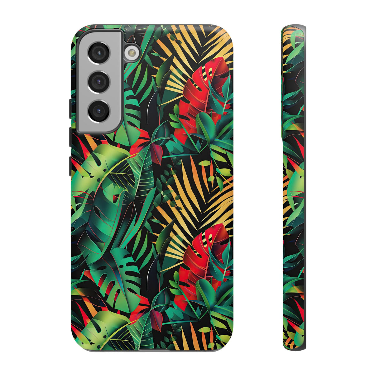 Jungle Collage Phone Case – Vibrant & Durable Nature-Inspired Protection