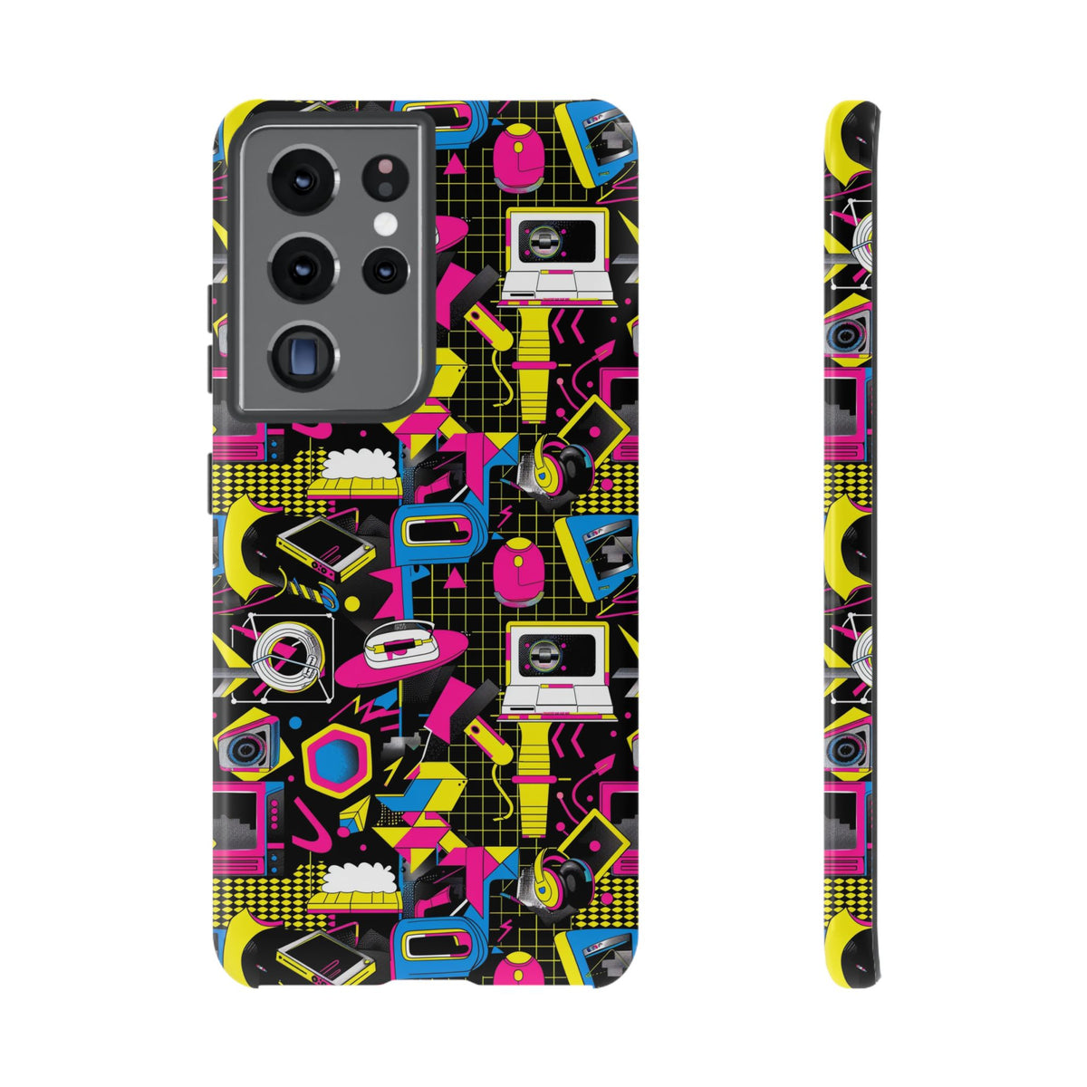 Retro 80s Seamless Phone Case – Vintage Style Meets Modern Protection 149