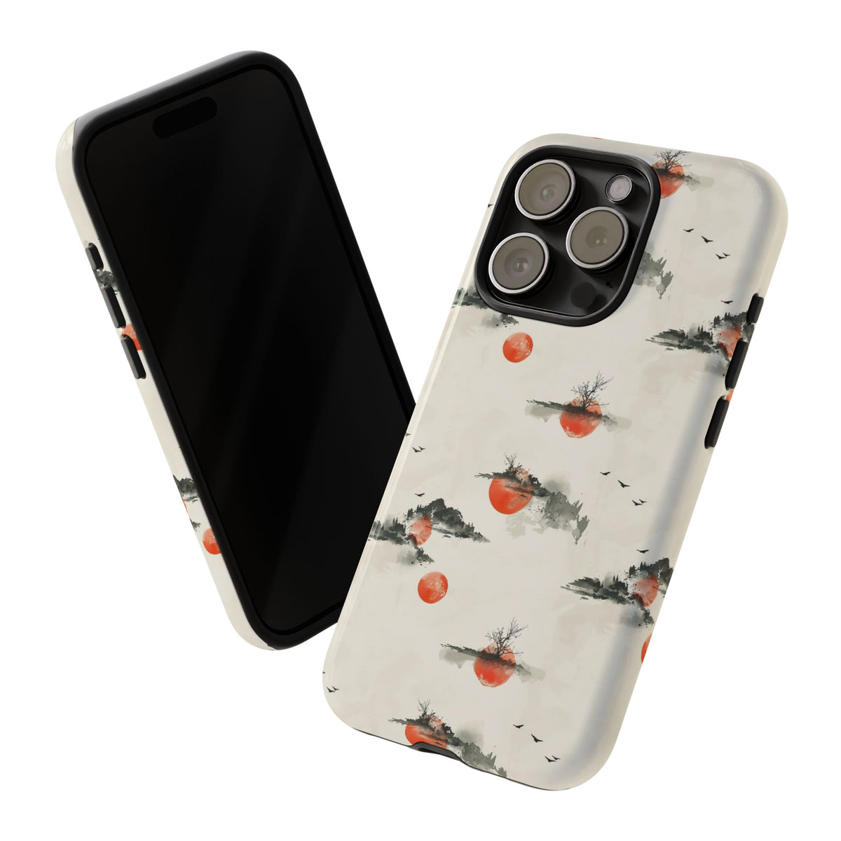 Japanese Pattern Phone Case – Elegant & Timeless Design for Your Phone 502