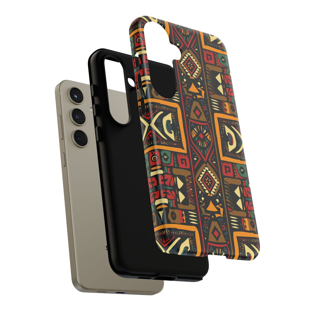 Stylish African Pattern Phone Case – Unique and Vibrant Protection 164