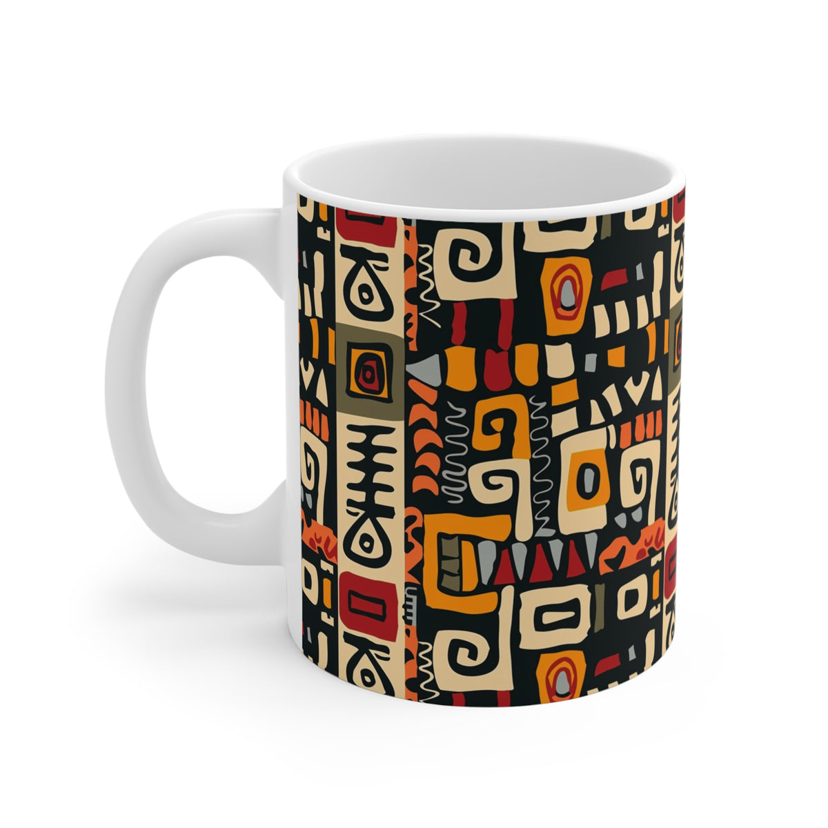 All-Over African Pattern Coffee Mug 525