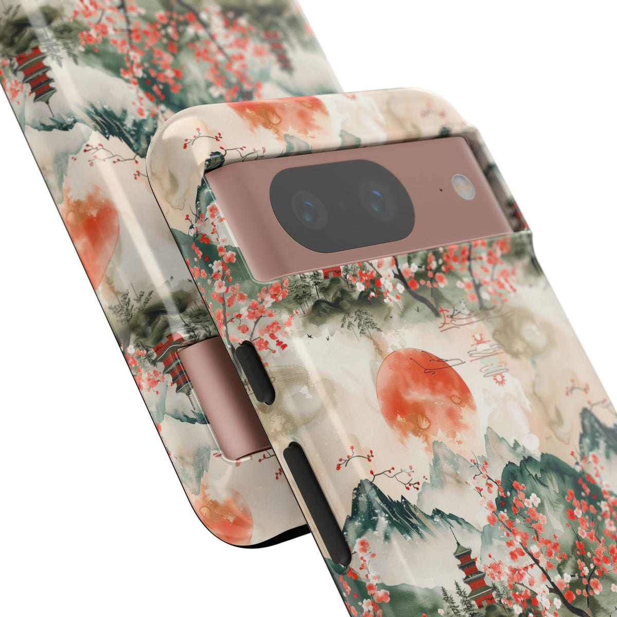 Japanese Pattern Phone Case – Elegant & Timeless Design for Your Phone 057