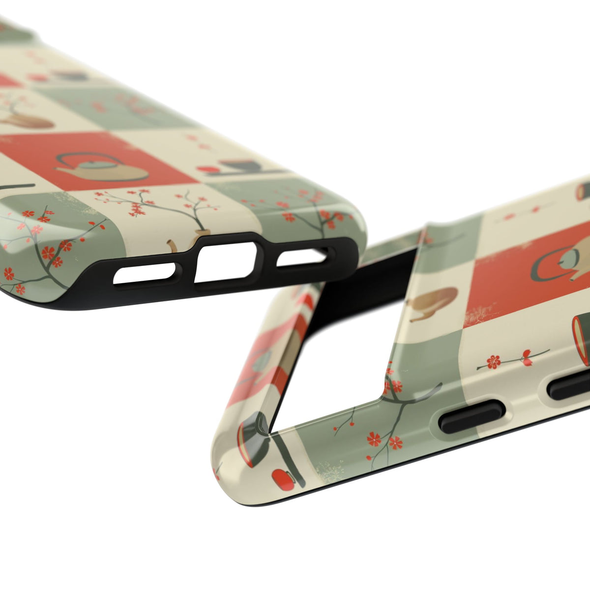 Japanese Pattern Phone Case – Elegant & Timeless Design for Your Phone 505