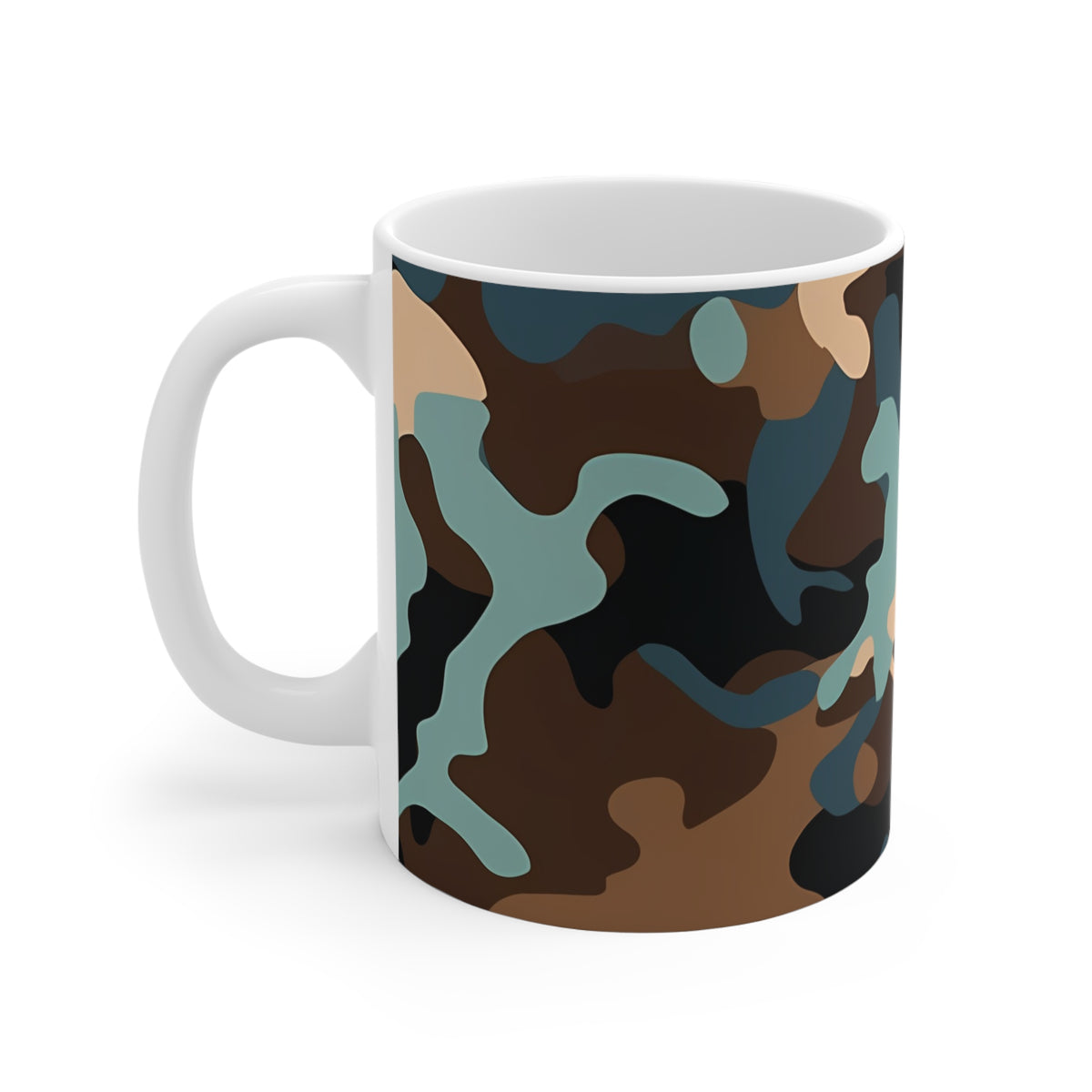 All-Over Camouflage Pattern Coffee Mug 07