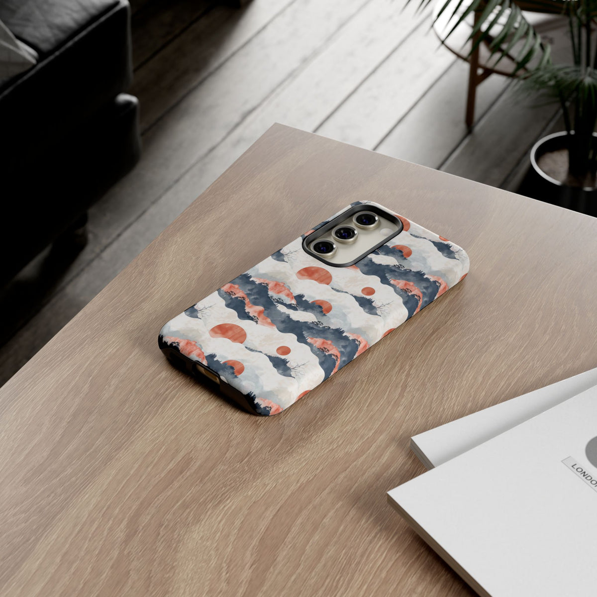 Japanese Pattern Phone Case – Elegant & Timeless Design for Your Phone 139