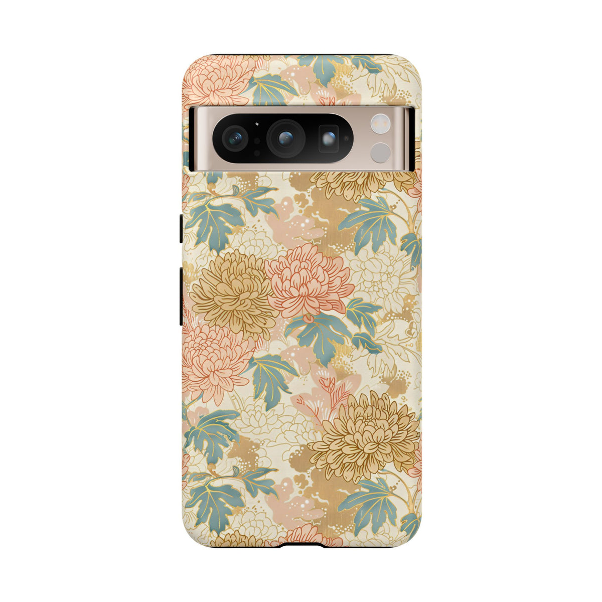 Japanese Blossom Asian Floral Design Phone Case – Elegant Floral Phone Cover